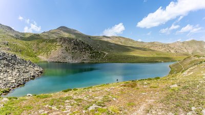 Autour du lac de l'Oule