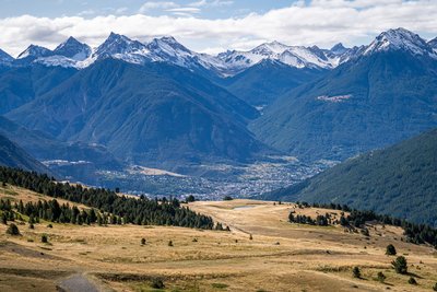 Vue depuis le col du Granon