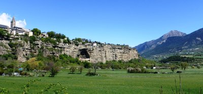 Le roc d'Embrun