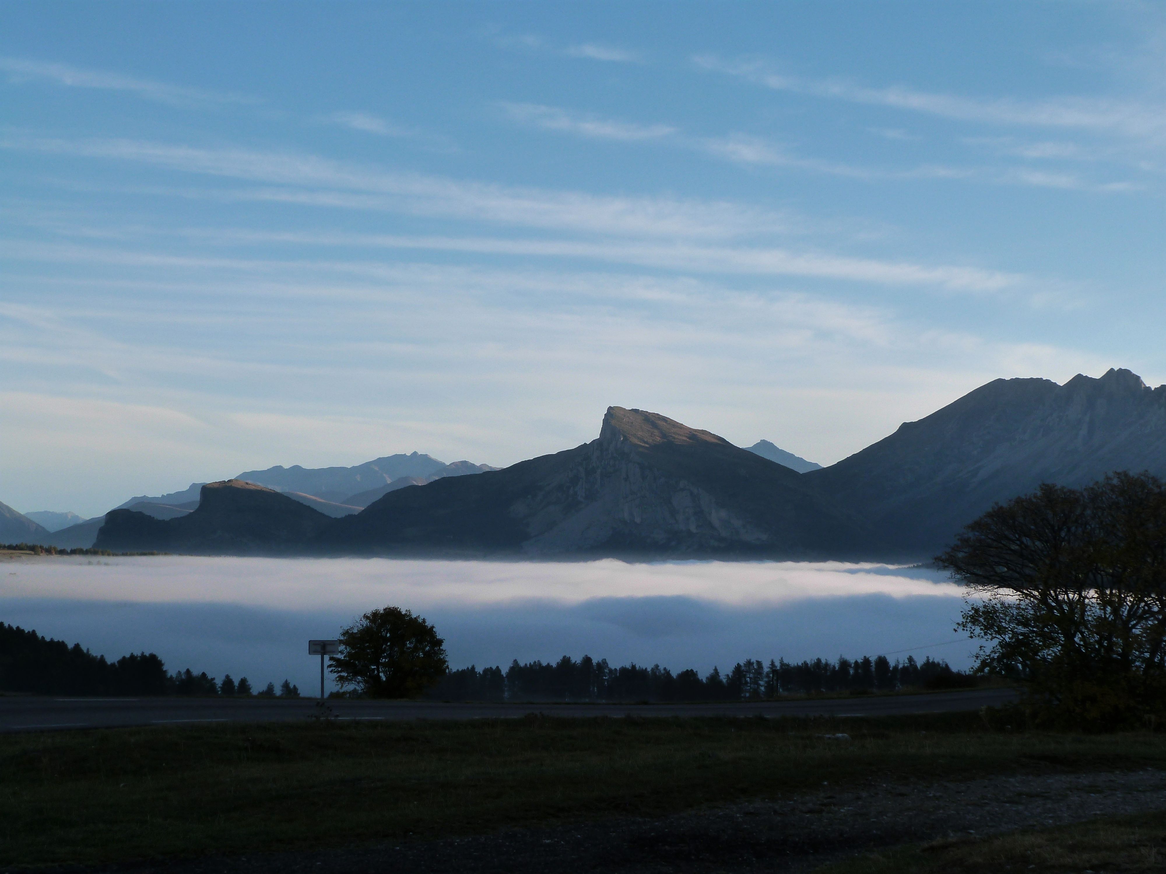 Départ du Col du Festre de bon matin