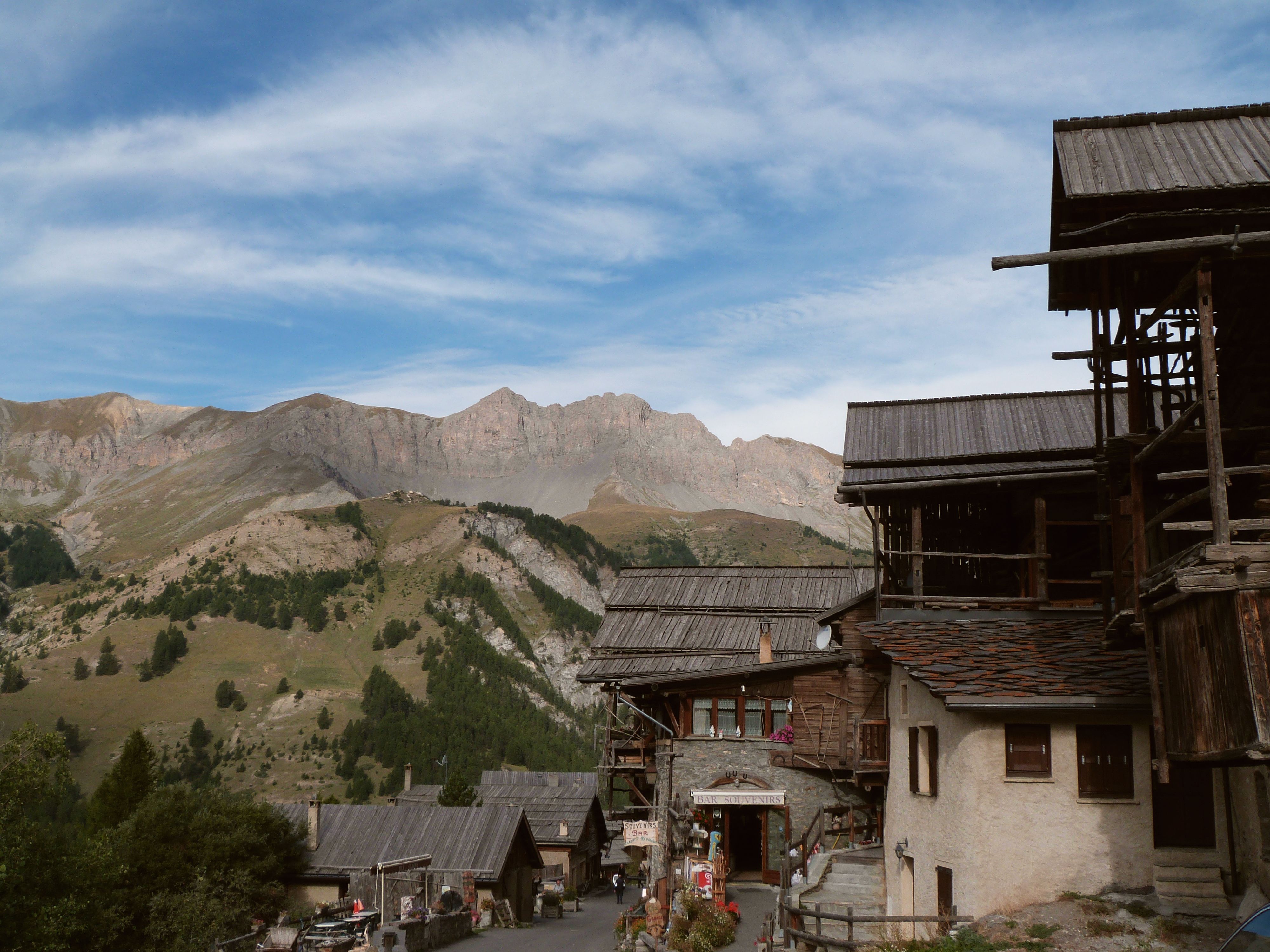 St Véran, classé parmi les plus beaux villages de France