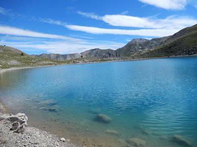 Le sublime lac Saint Anne et son cirque glacière