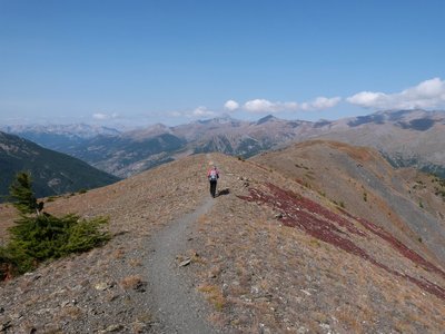 La crête de Gilly et son panorama à 360°