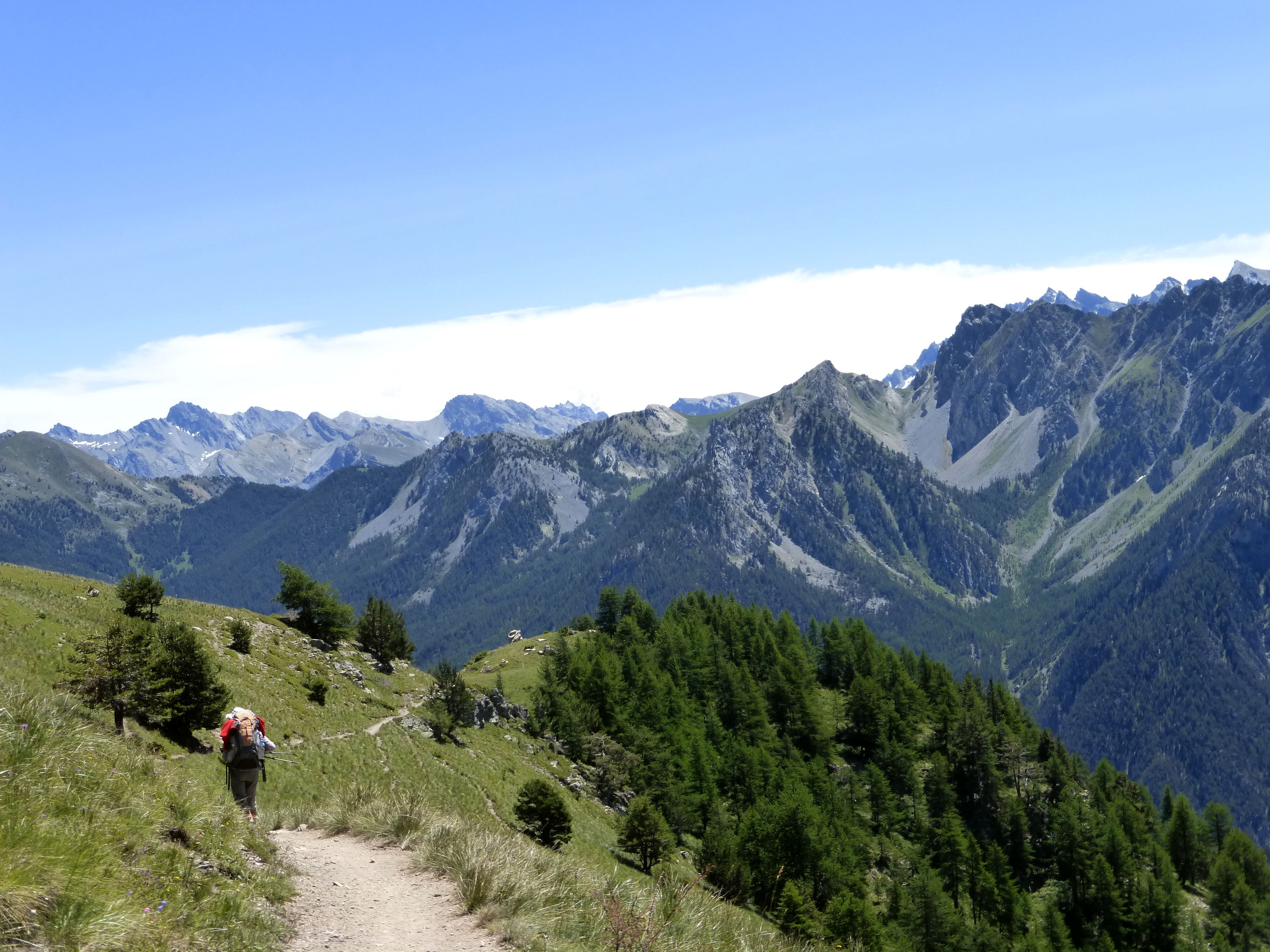 Le vallon de Furfande - Vue vers le sud