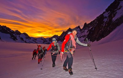 Montée à la Barre des Écrins