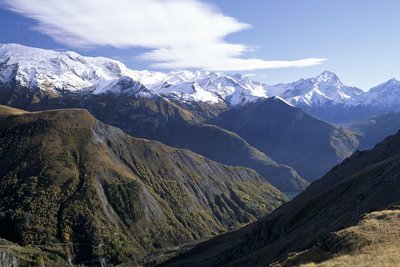 Vue depuis le col de Sarenne sur le vallon du Ferrand