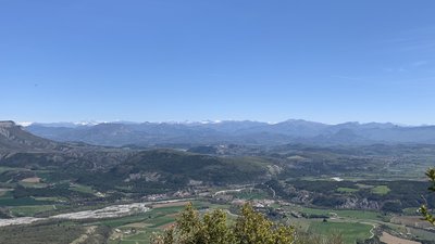 Panorama depuis la pointe du Col de Garde