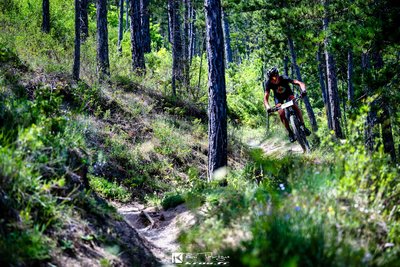 VTT technique dans le Buëch