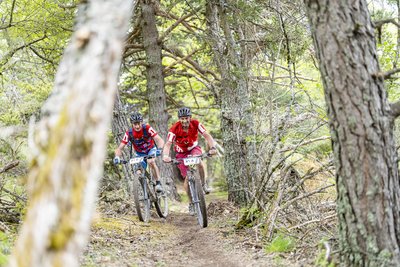 Sur les single-tracks du Buëch