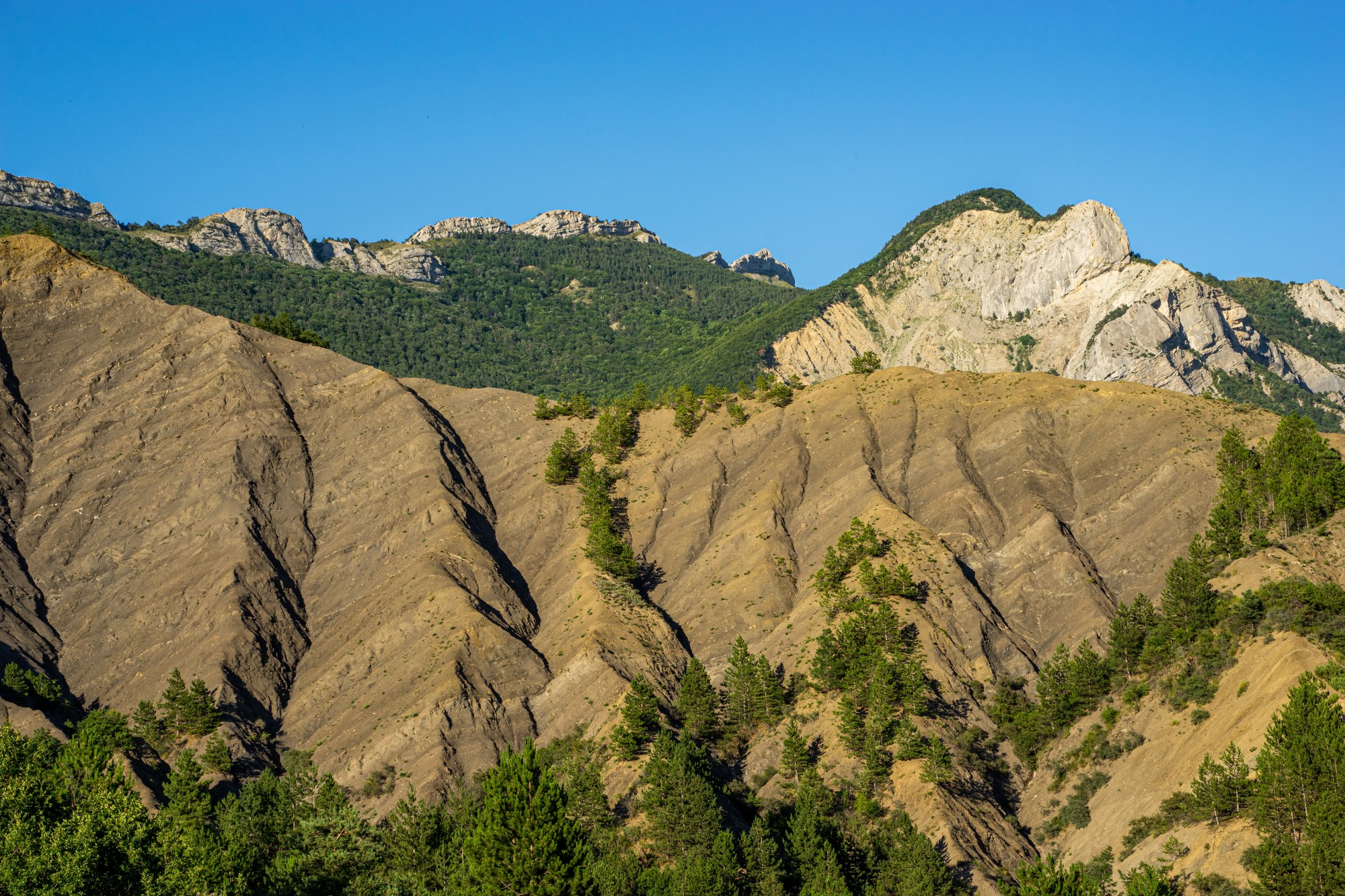 Marnes au col de la Croix