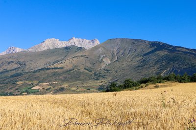 Vue sur Bure depuis la Haute Corréo