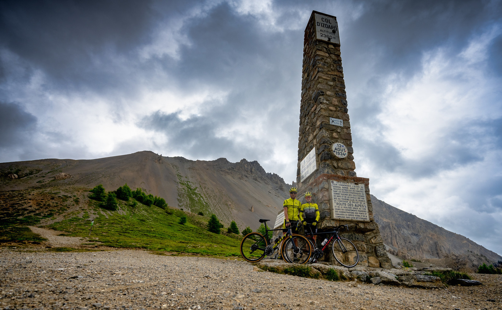 Montée du col d'izoard depuis Briançon