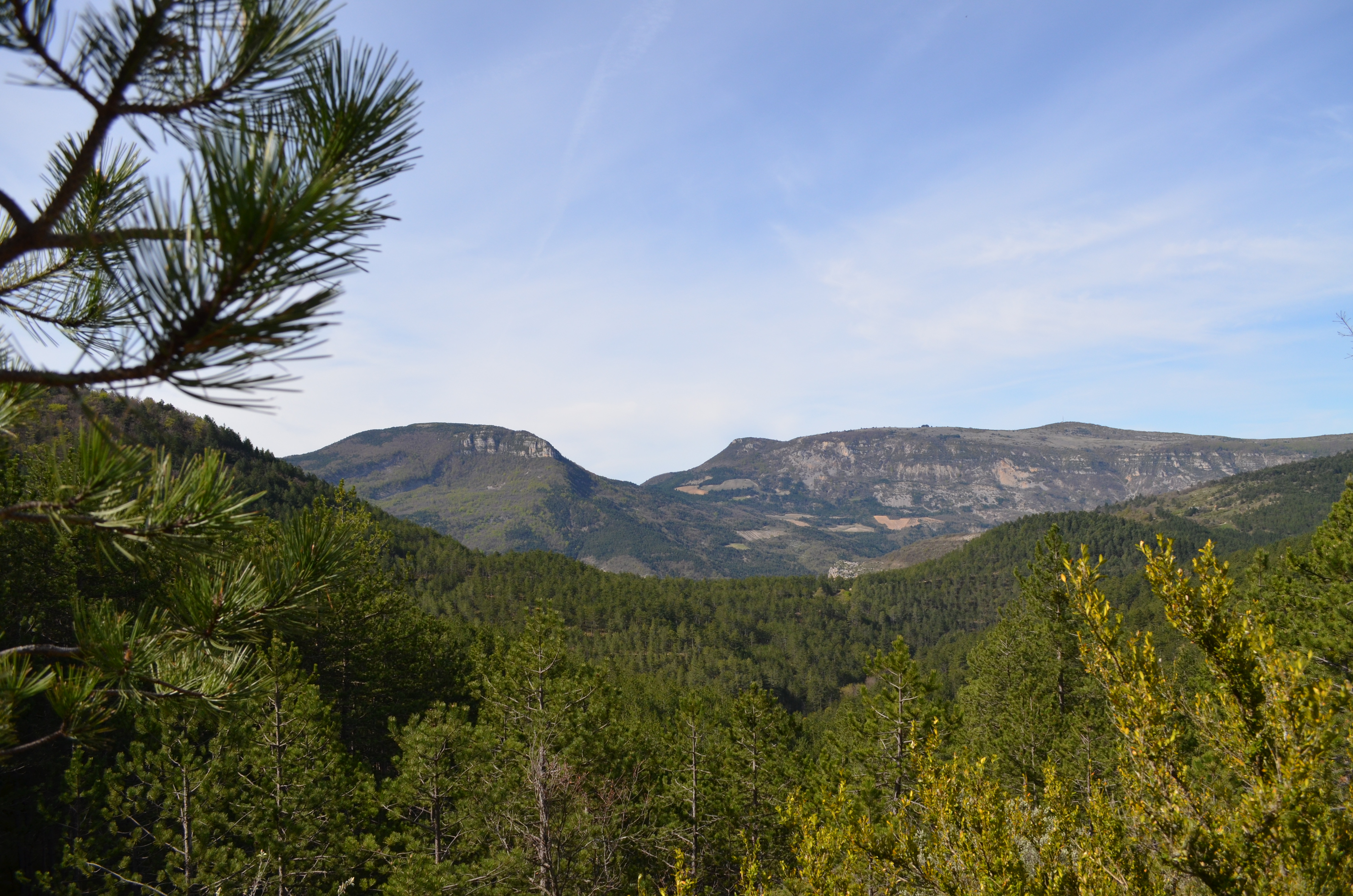 Vue depuis le col de Staton