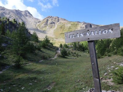 Panneau plan vallon
