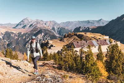 Au dessus du fort de l'Olive