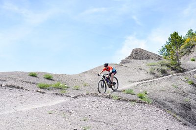 Marnes de Seille à VTT
