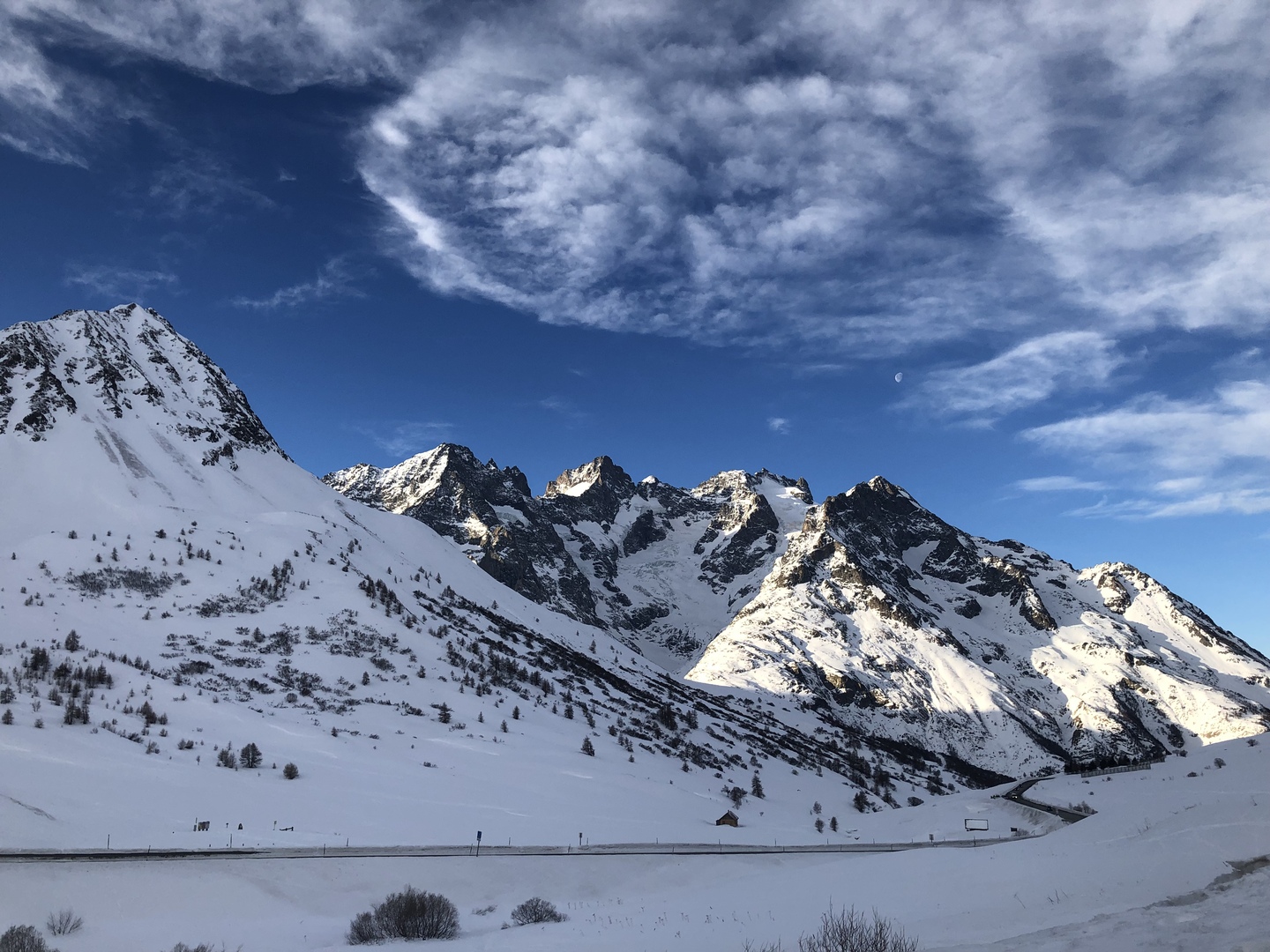 La fontaine des Vives en raquettes