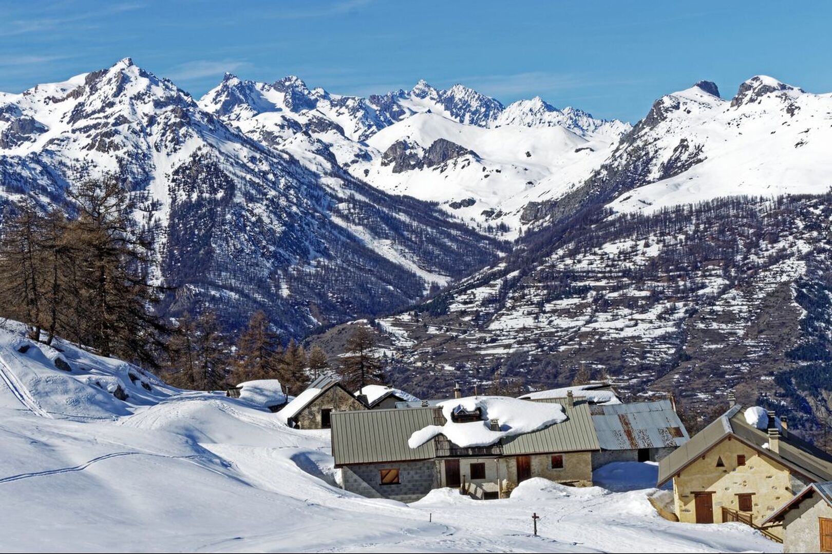 Le Mélézin en hiver