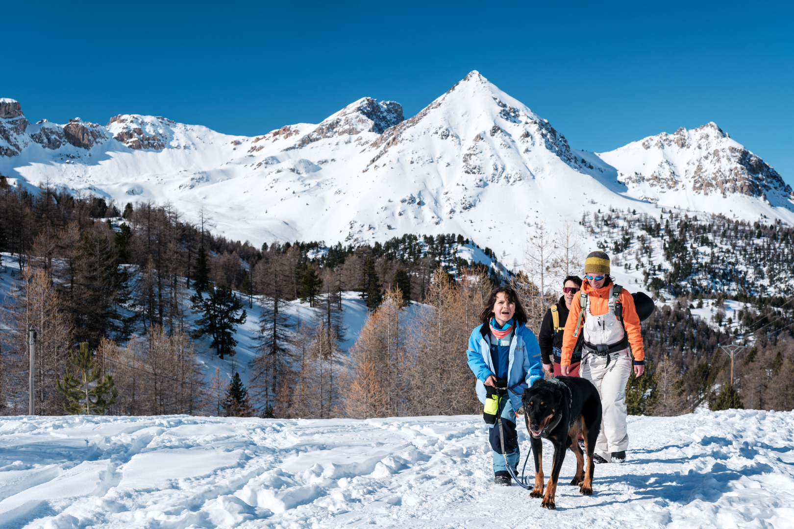 Montée au col de l'Izoard