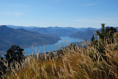 Vue d'exception sur le lac de Serre-Ponçon