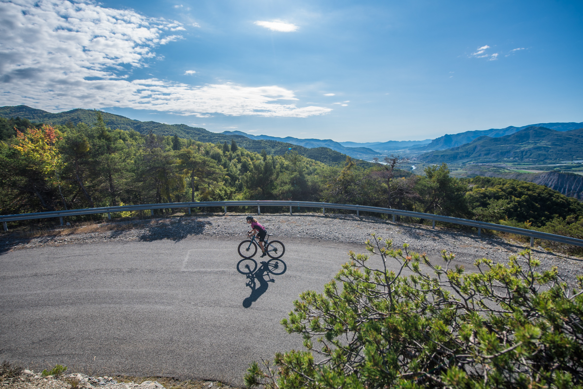 cycliste hautes alpes