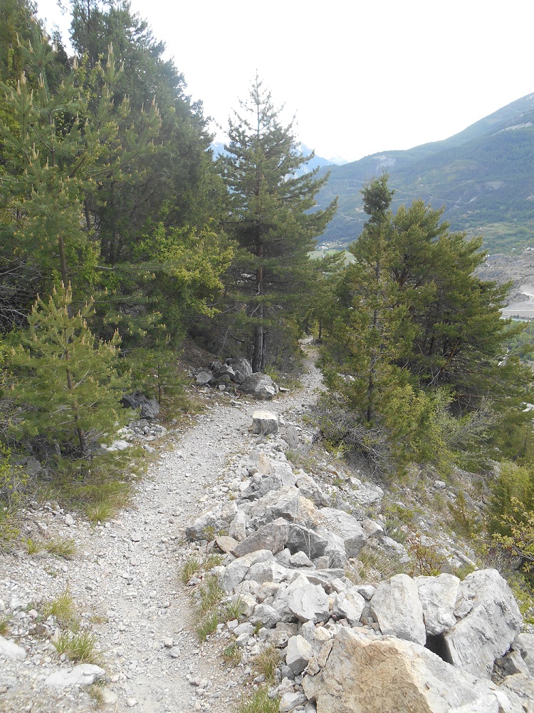 Vue depuis le sentier